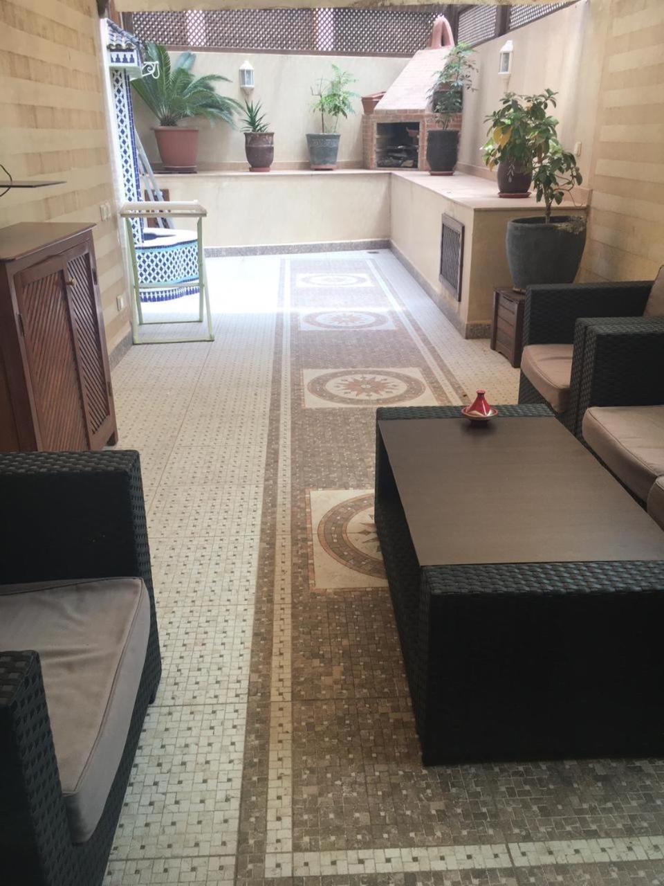 Stylish Gueliz Apartment With Beautiful Terrace Marrakesh Luaran gambar