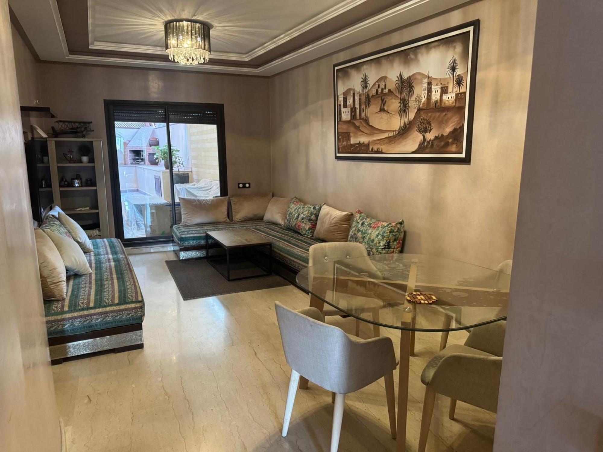 Stylish Gueliz Apartment With Beautiful Terrace Marrakesh Luaran gambar